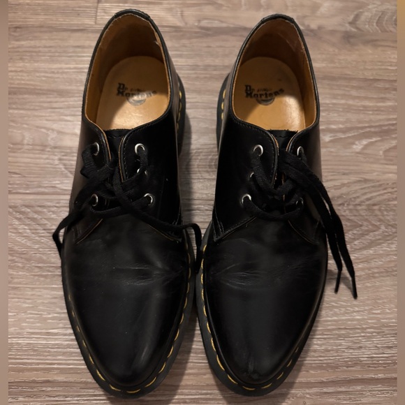 Dr. Martens Shoes - Dr. Martens Black Chunky Shoes
